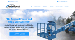 Desktop Screenshot of idahorentalequipment.com